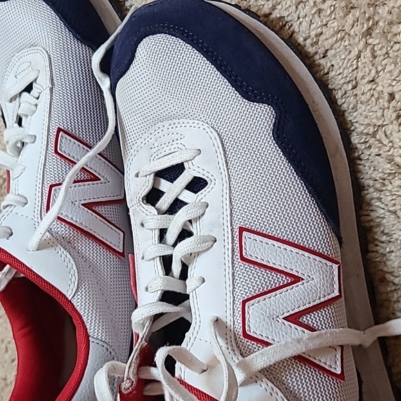 New Balance 515 White Pigment Red Men’s Size 13 ML515OTX - Picture 2 of 11